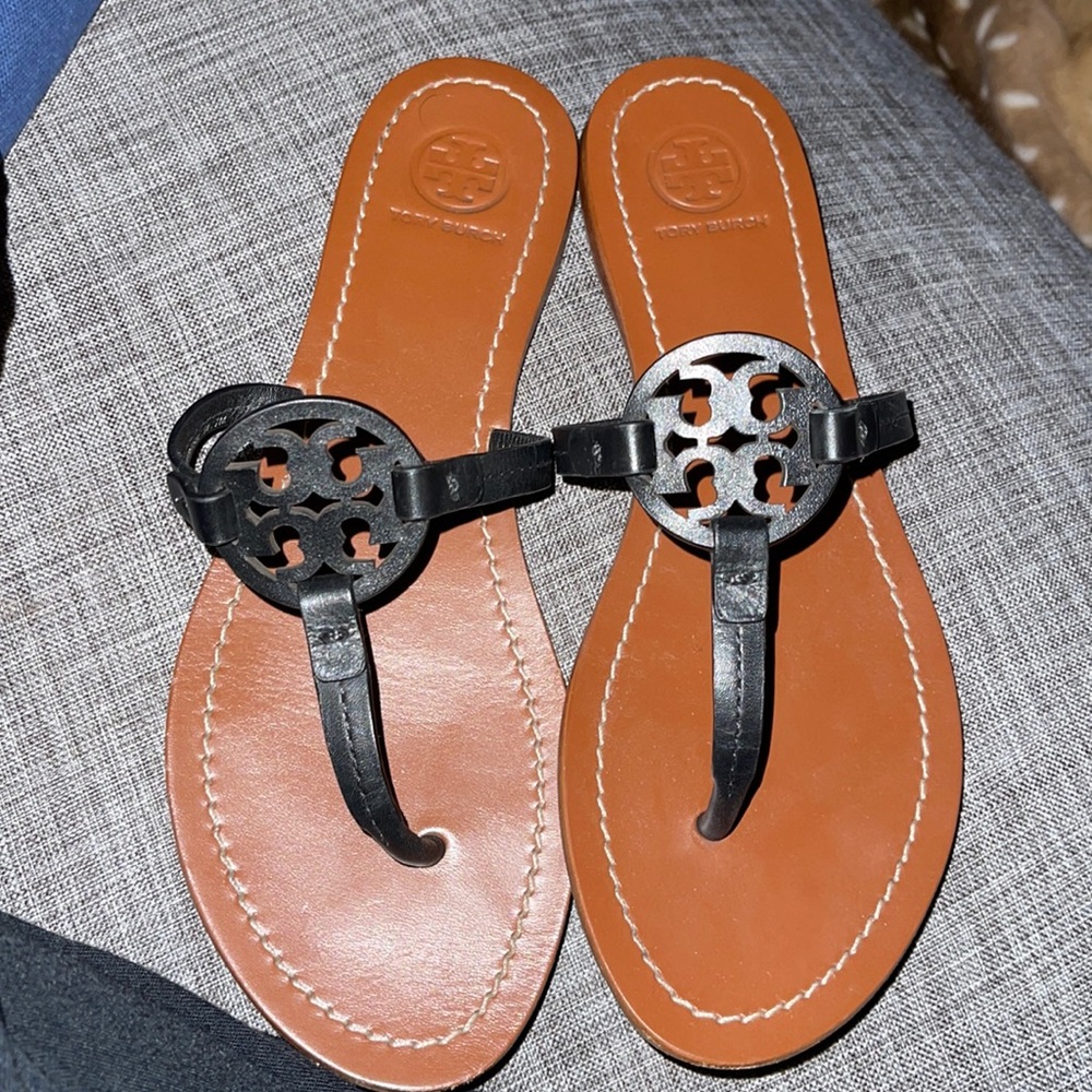 Tory Burch black sandals